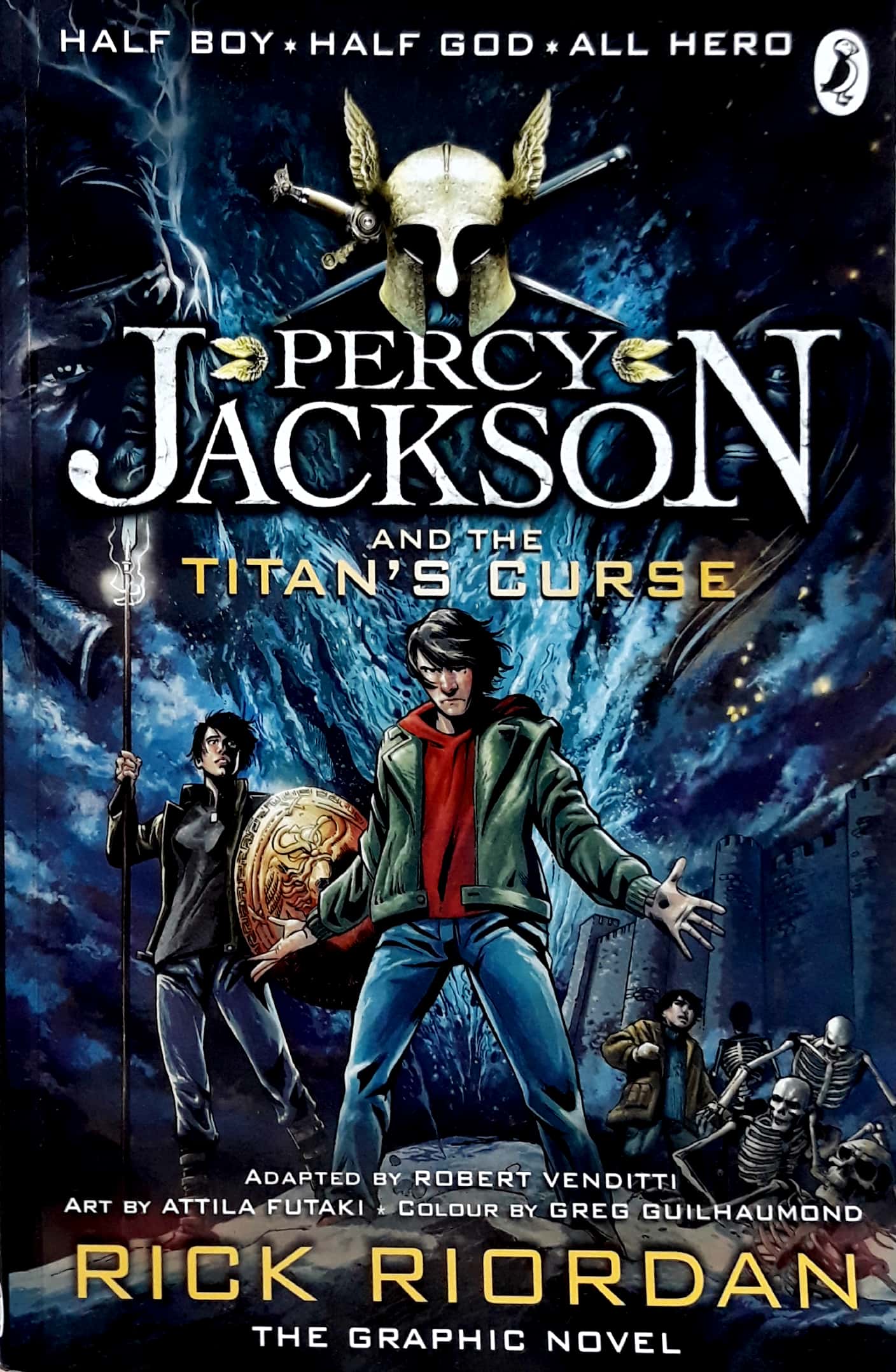 bộ percy jackson and the olympians - the graphic novel book 3: the titan's curse - Ảnh 2