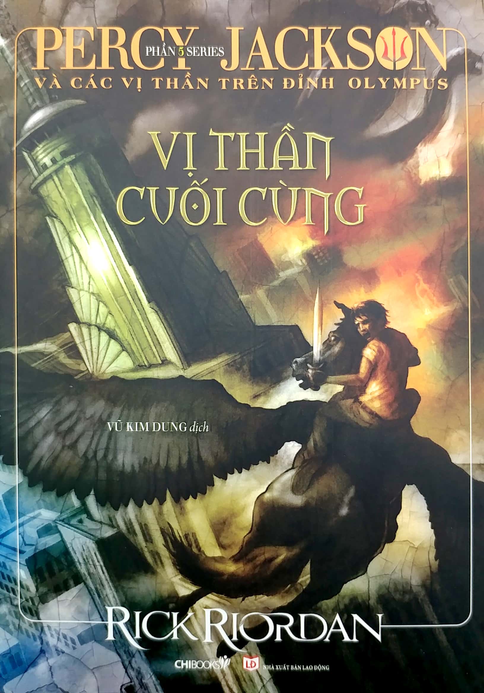 bộ percy jackson và các vị thần trên đỉnh olympus - phần 5: vị thần cuối cùng (tái bản 2022) - Ảnh 2