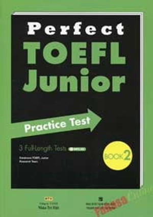 bộ perfect toefl junior practice test - book 2 (+cd)