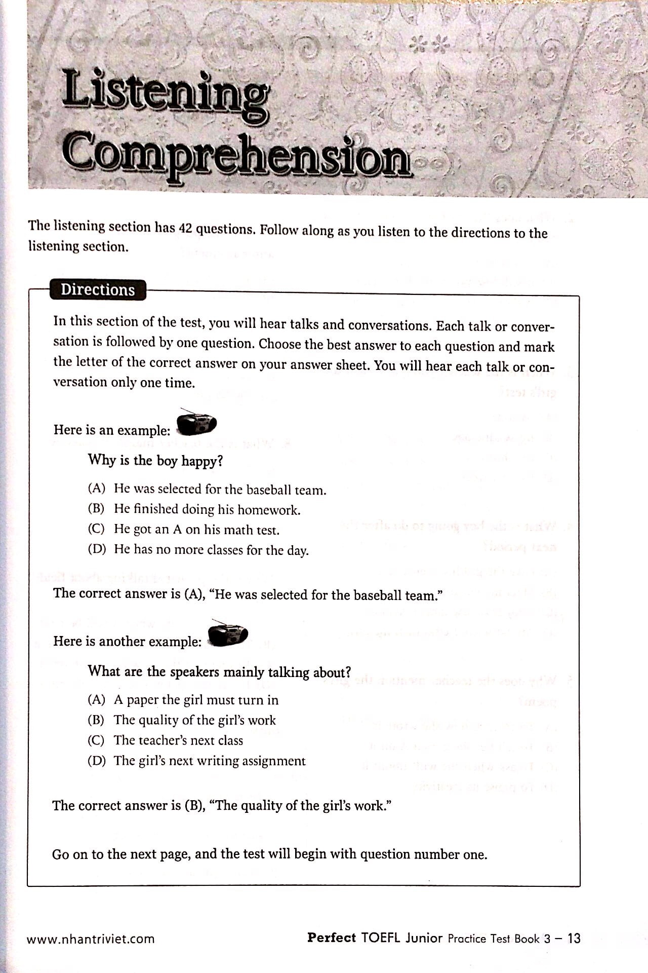 bộ perfect toelf junior_practice test_book 3 (+cd) - Ảnh 10