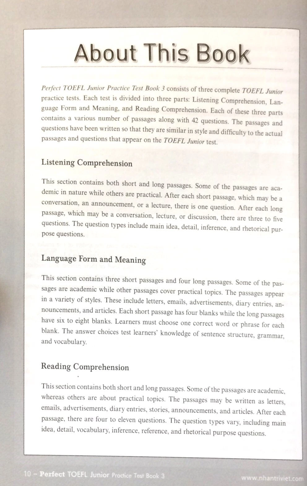 bộ perfect toelf junior_practice test_book 3 (+cd) - Ảnh 8