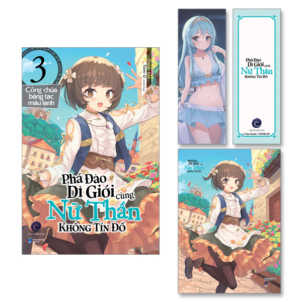 Bộ Phá Đảo Dị Giới Cùng Nữ Thần Không Tín Đồ - Tập 3 - Công Chúa Băng Tạc Máu Lạnh - Tặng Kèm Bookmark + Poster A3