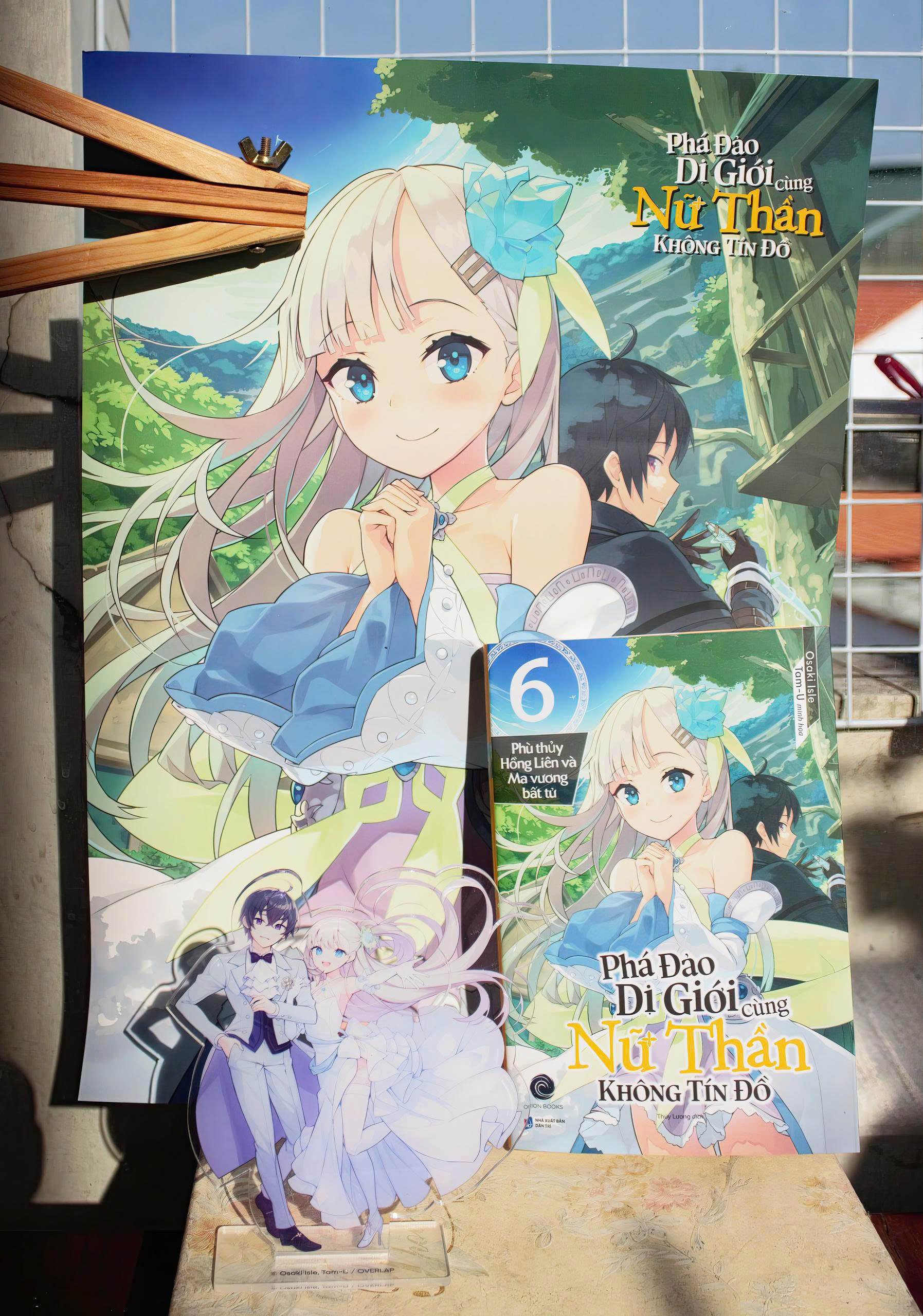 Bộ
Phá Đảo Dị Giới Cùng Nữ Thần Không Tín Đồ - Tập 6 - Phù Thủy Hồng Liên Và Ma Vương Bất Tử - Bản Giới Hạn - Tặng Kèm Bookmark + Acrylic Standee + Poster - Ảnh 6