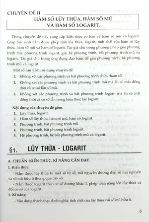 bộ phân dạng & phương pháp giải các chuyên đề giải tích 12 - tập 2 - Ảnh 5