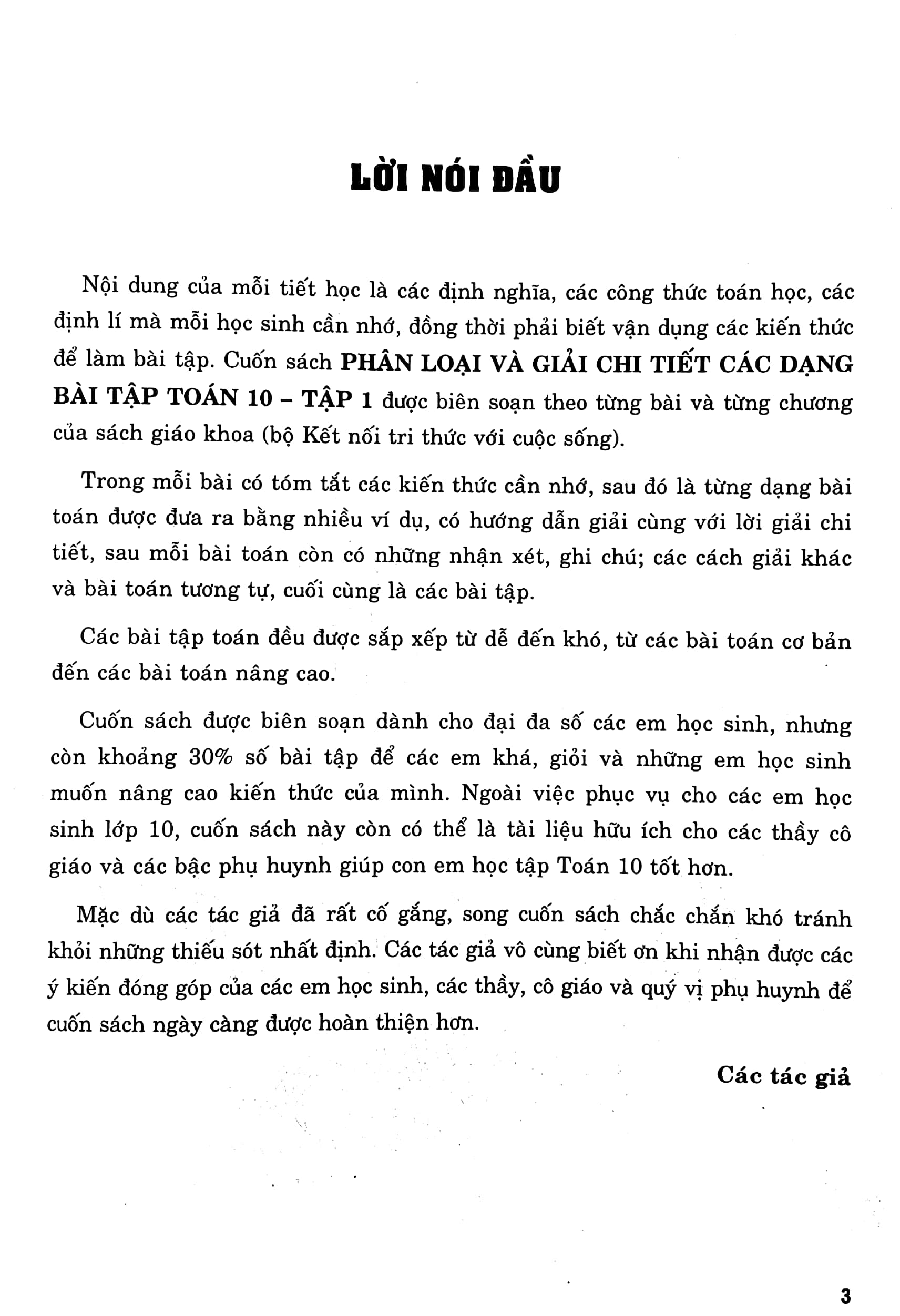 bộ phân loại và giải chi tiết các dạng bài tập toán 10 - tập 1 (dùng kèm sgk kết nối tri thức với cuộc sống) - Ảnh 4
