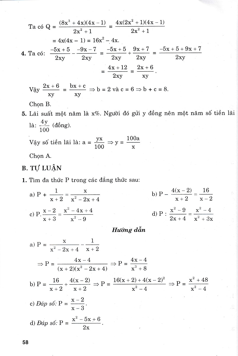 bộ phân loại và giải chi tiết các dạng bài tập toán 8 - tập 2 (bám sát sgk kết nối tri thức với cuộc sống) - Ảnh 11