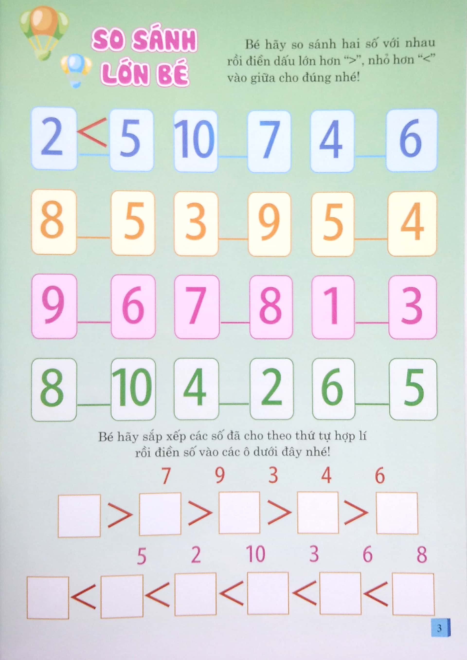 bộ phát triển iq cho bé - cùng vui học toán (quyển 5) - Ảnh 4