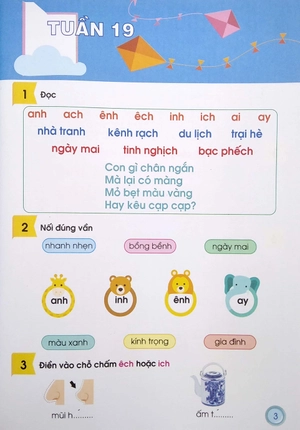 bộ phát triển năng lực tiếng việt 1 - tập 2 (tái bản 2023) - Ảnh 3