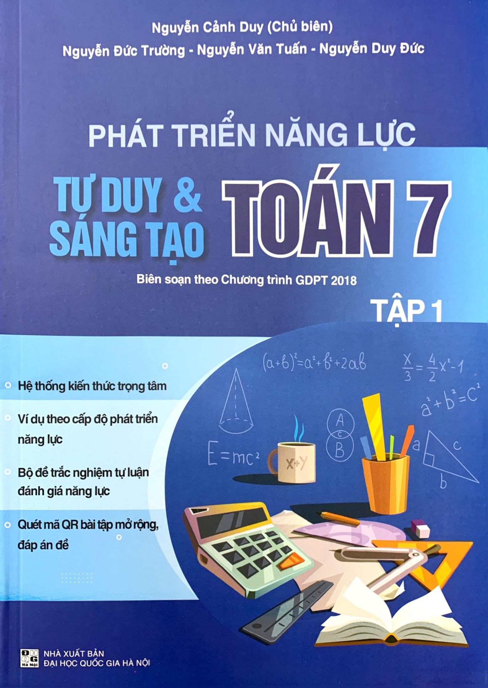 bộ phát triển năng lực tư duy và sáng tạo toán 7 - tập 1 (biên soạn theo chương trình giáo dục phổ thông 2018) - Ảnh 2