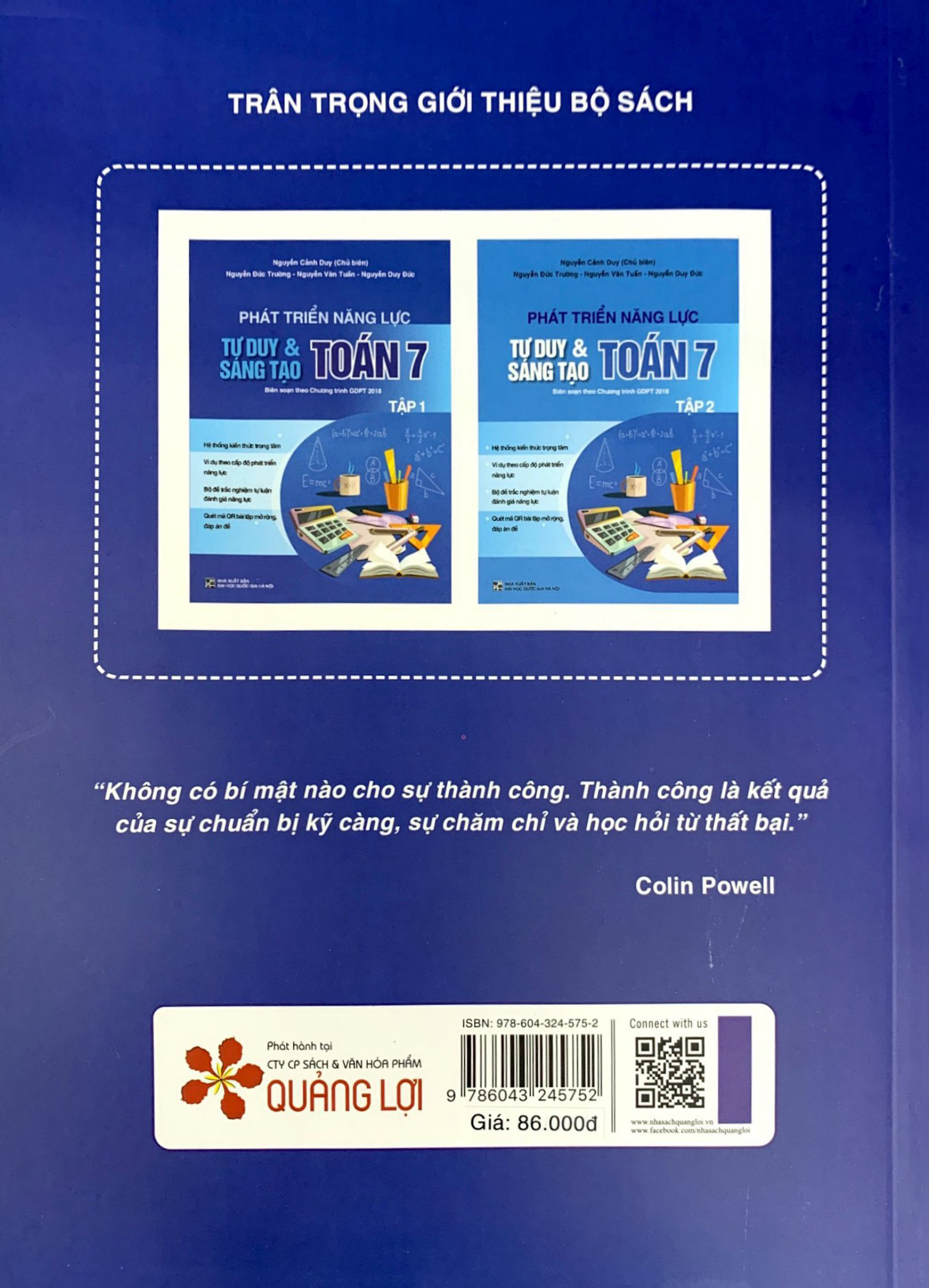 bộ phát triển năng lực tư duy và sáng tạo toán 7 - tập 1 (biên soạn theo chương trình giáo dục phổ thông 2018) - Ảnh 6