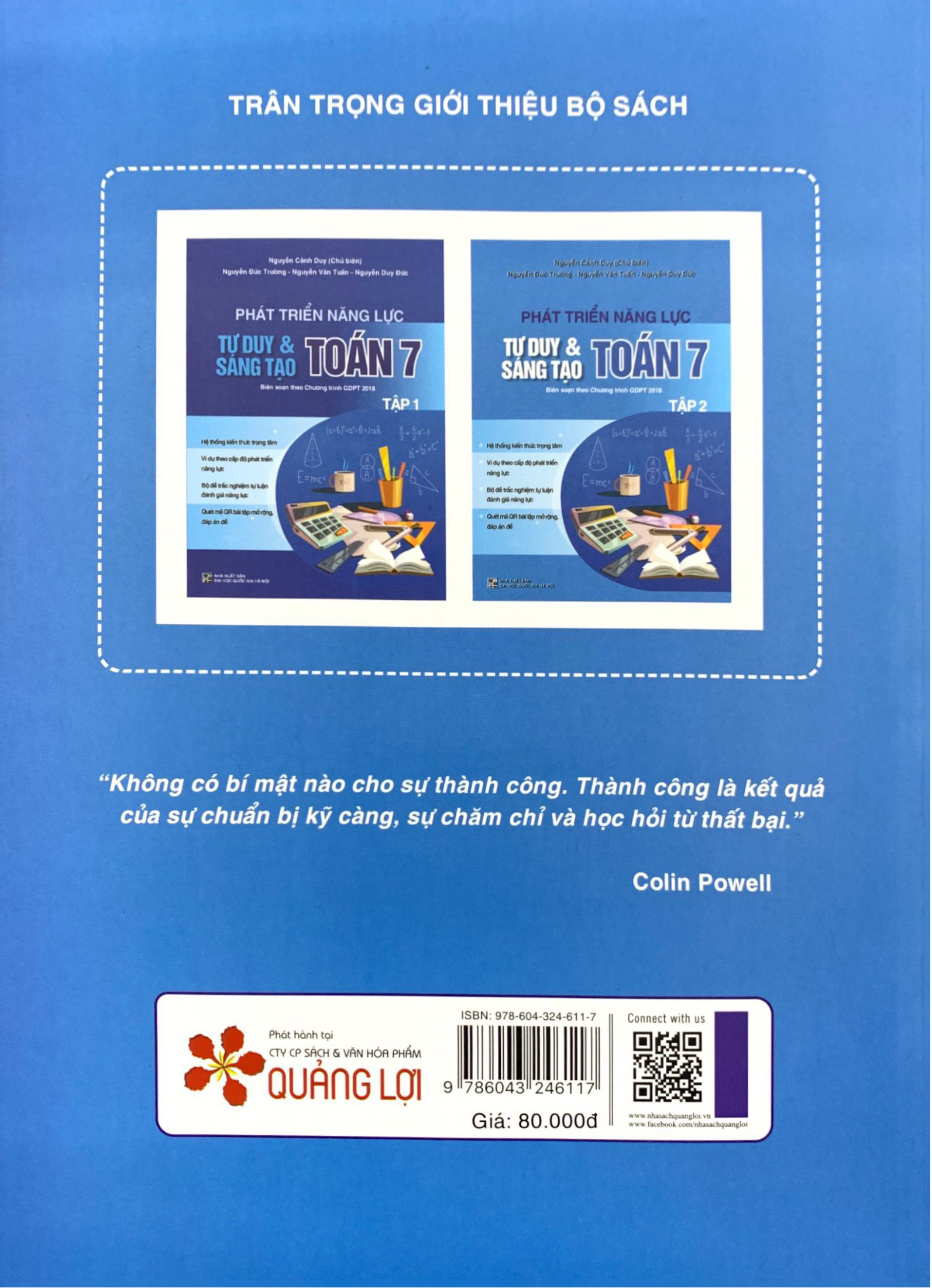 bộ phát triển năng lực tư duy và sáng tạo toán 7 - tập 2 (biên soạn theo chương trình giáo dục phổ thông 2018) - Ảnh 6