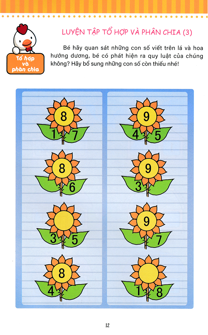 bộ phát triền tiềm năng toán học cho trẻ - toán học cho trẻ mẫu giáo - lớp lá 2 - Ảnh 12