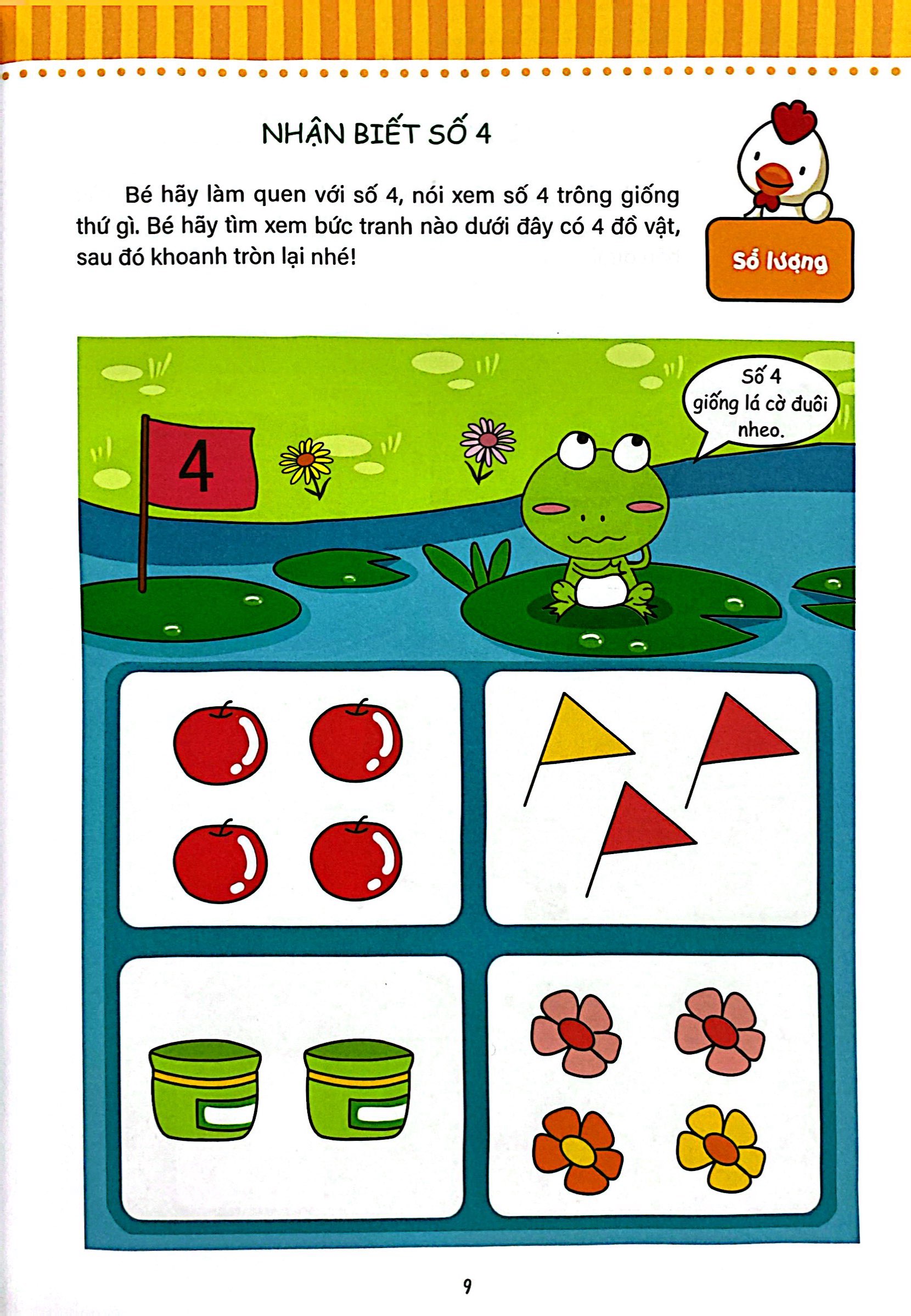 bộ phát triền tiềm năng toán học cho trẻ - toán học cho trẻ mẫu giáo - lớp mầm 2 - Ảnh 9