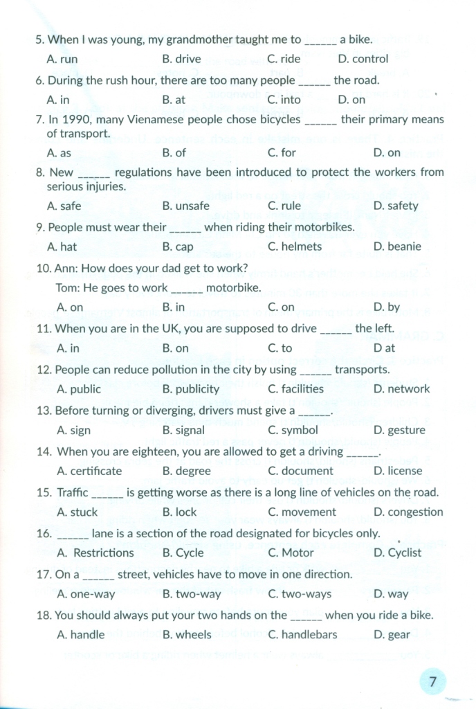bộ phát triển toàn diện năng lực tiếng anh 7 - tập 2 (biên soạn theo chương trình gdpt 2018) - Ảnh 7