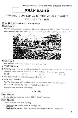 bộ phát triển tư duy đột phá giải bài tập tài liệu dạy - học toán lớp 6 (tập 1) - Ảnh 2