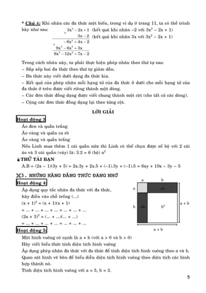 bộ phát triển tư duy đột phá giải bài tập tài liệu dạy - học toán lớp 8 (tập 1) - Ảnh 5