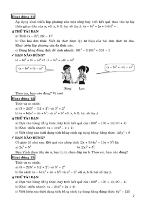 bộ phát triển tư duy đột phá giải bài tập tài liệu dạy - học toán lớp 8 (tập 1) - Ảnh 7