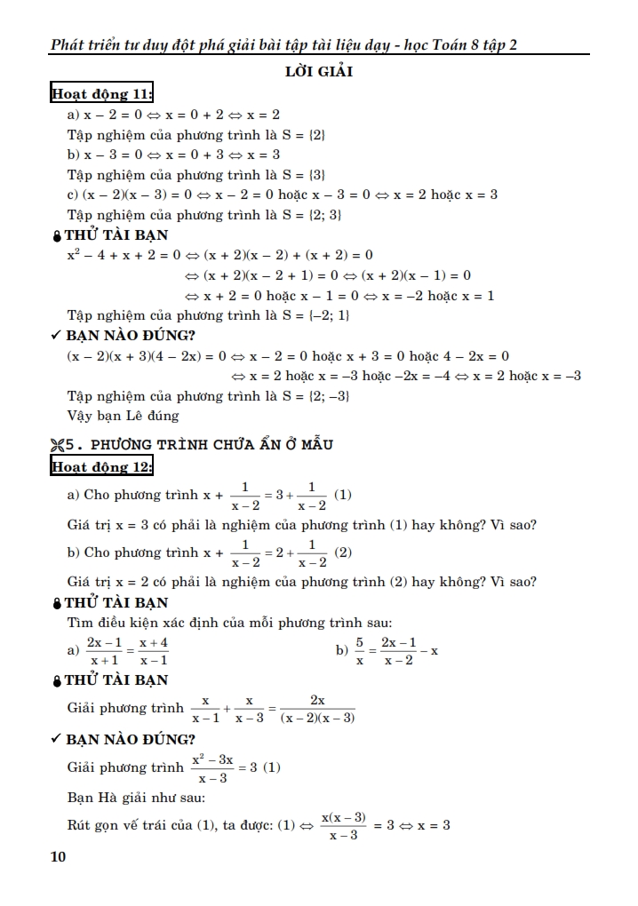 bộ phát triển tư duy đột phá giải bài tập tài liệu dạy - học toán lớp 8 (tập 2) - Ảnh 10