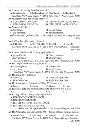 bộ phát triển tư duy sáng tạo giải nhanh bài tập trắc nghiệm hóa học hữu cơ 12 - tập 2 - Ảnh 14