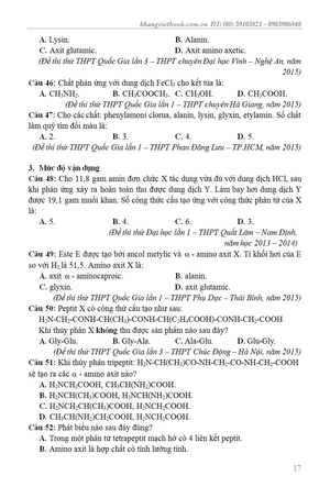 bộ phát triển tư duy sáng tạo giải nhanh bài tập trắc nghiệm hóa học hữu cơ 12 - tập 2 - Ảnh 18