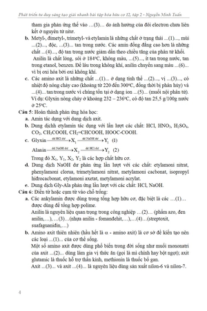 bộ phát triển tư duy sáng tạo giải nhanh bài tập trắc nghiệm hóa học hữu cơ 12 - tập 2 - Ảnh 5
