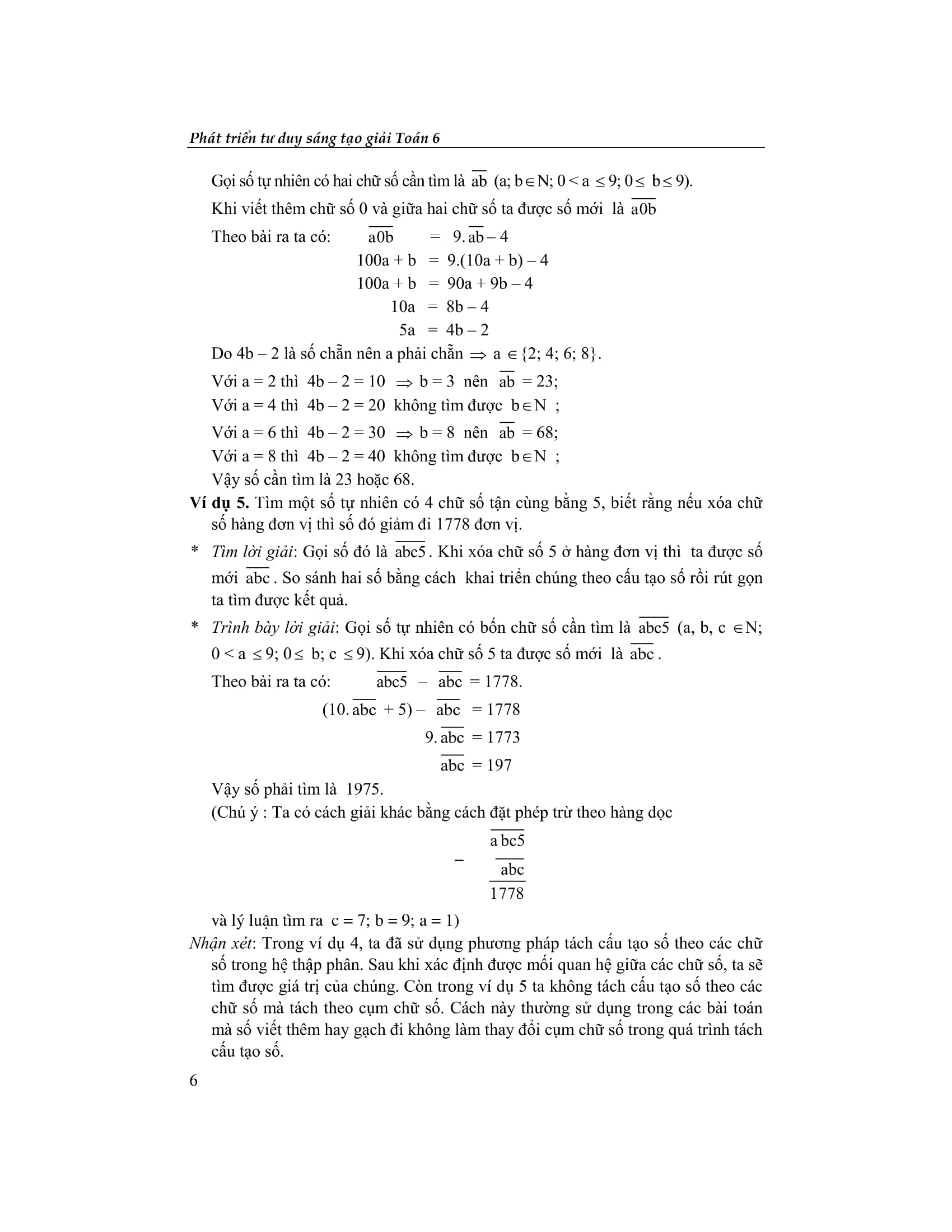 bộ phát triển tư duy sáng tạo giải toán 6 - tập 1 - Ảnh 7
