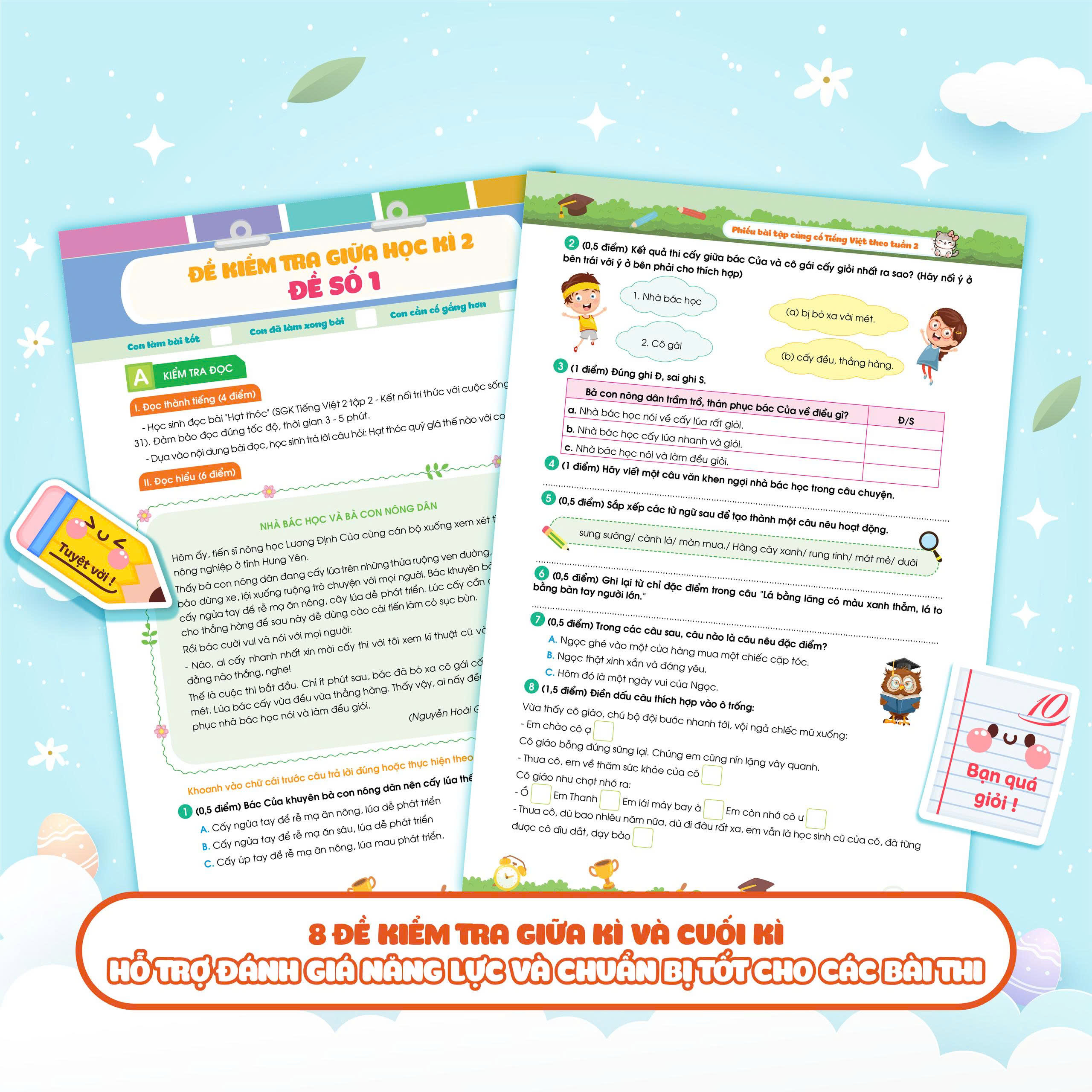 Bộ Phiếu Bài Tập Củng Cố Tiếng Việt Theo Tuần 2 - Ảnh 6