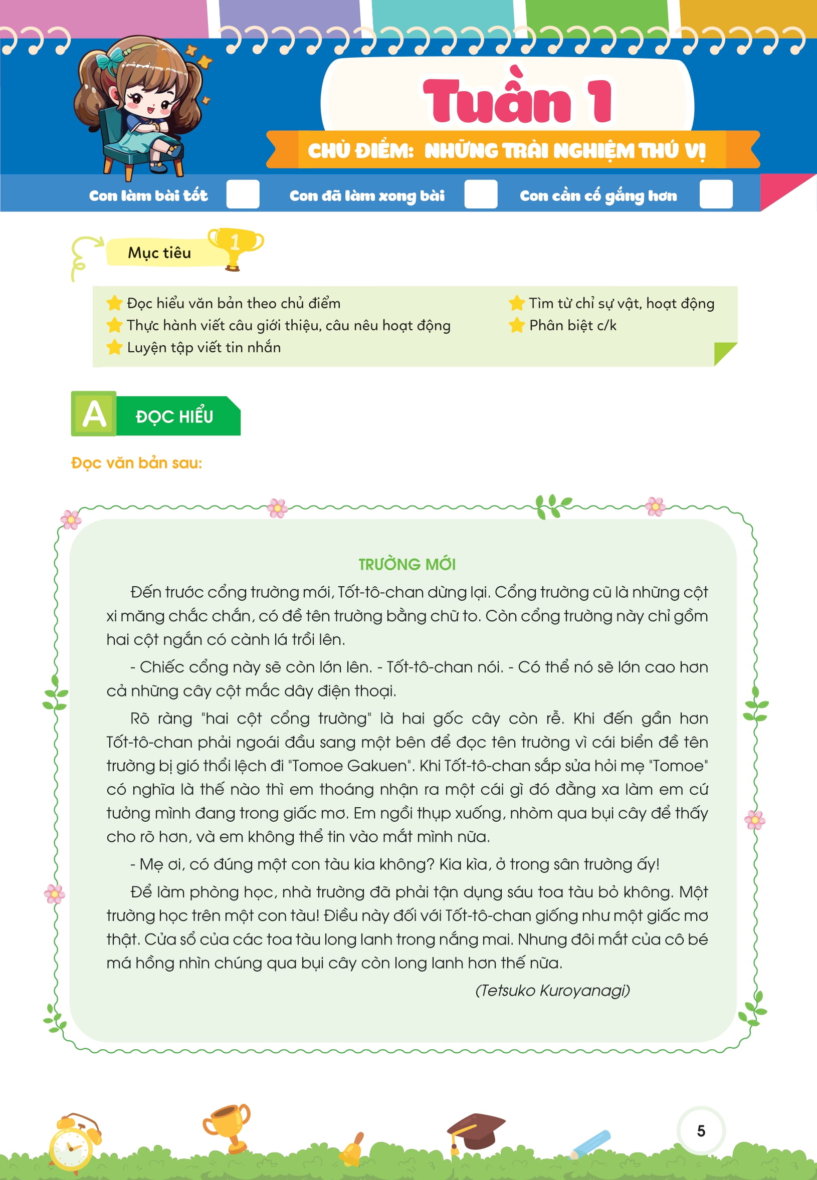 Bộ Phiếu Bài Tập Củng Cố Tiếng Việt Theo Tuần 3 - Ảnh 6