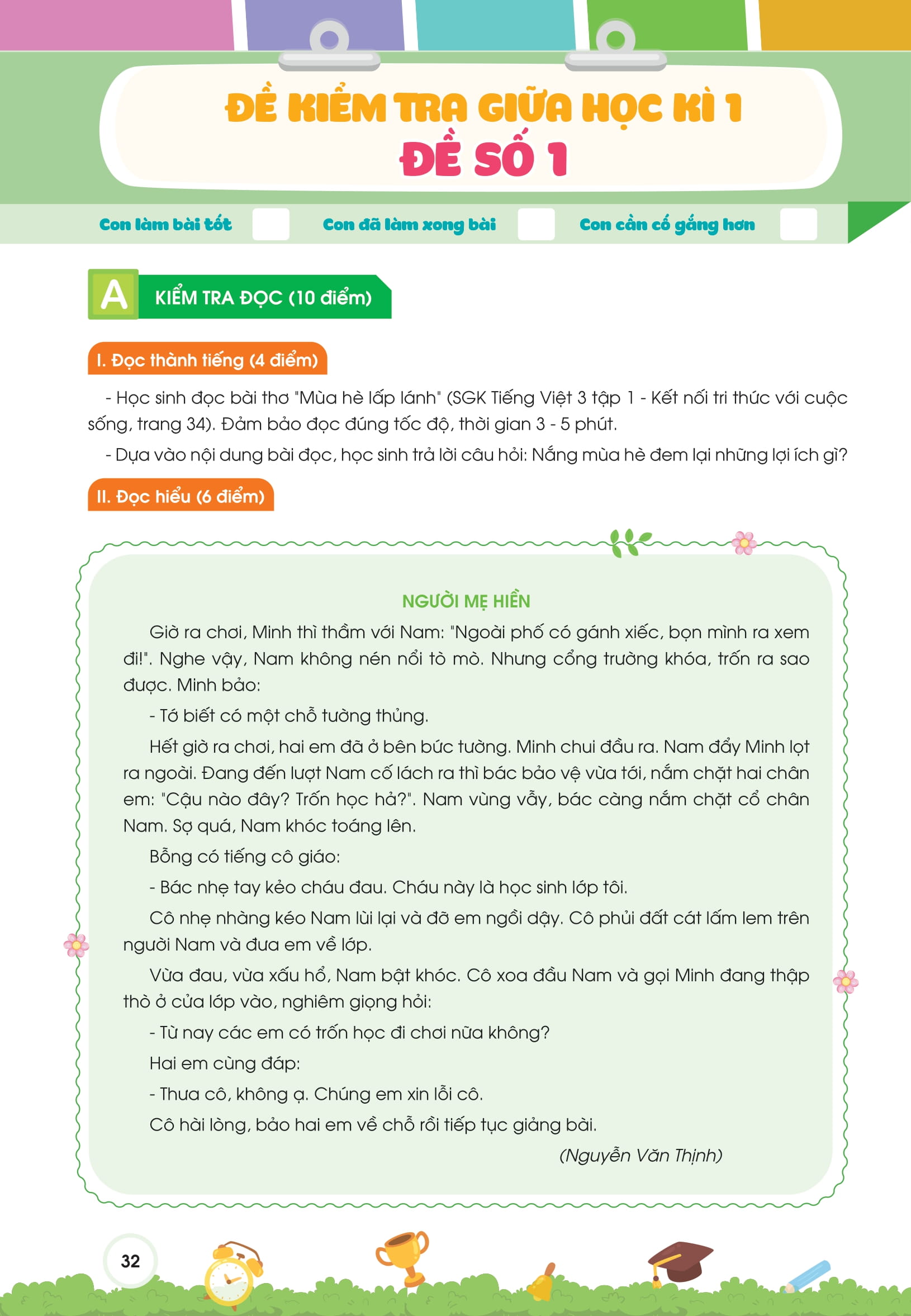 Bộ Phiếu Bài Tập Củng Cố Tiếng Việt Theo Tuần 3 - Ảnh 9