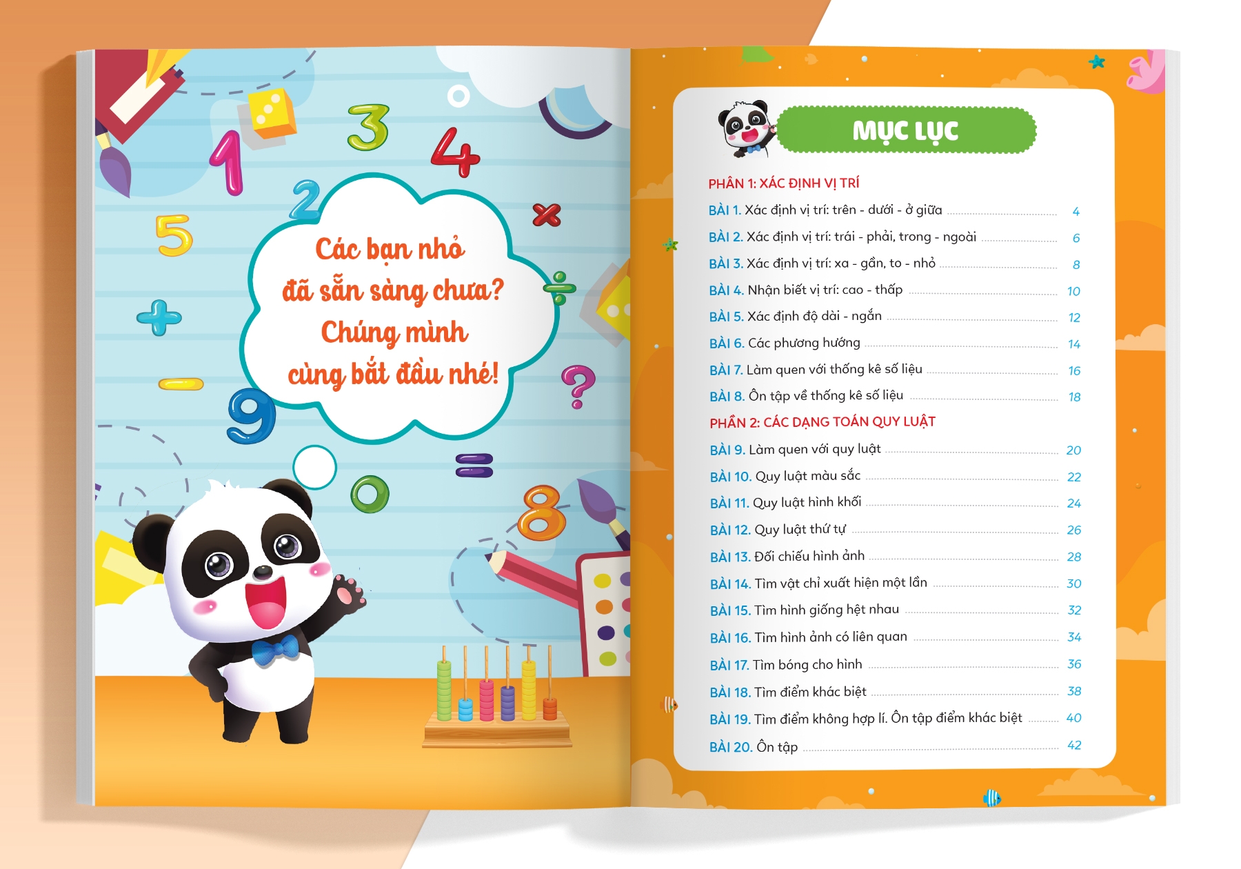 bộ phiếu luyện toán tư duy cùng gấu kiki 3: xác định vị trí - các dạng toán quy luật - Ảnh 4