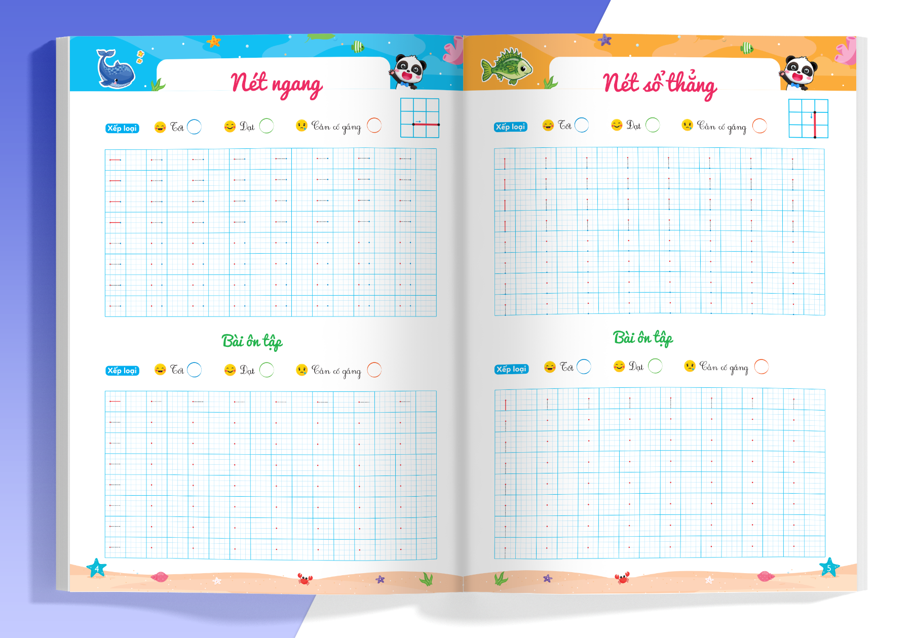 bộ phiếu luyện viết cùng gấu kiki 1 - luyện viết các nét cơ bản - Ảnh 4