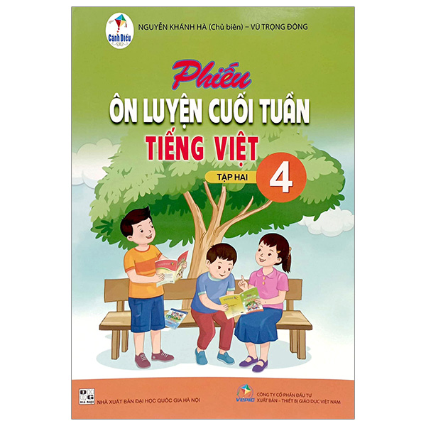 bộ phiếu ôn luyện cuối tuần tiếng việt 4 - tập 2 (cánh diều) (2023)