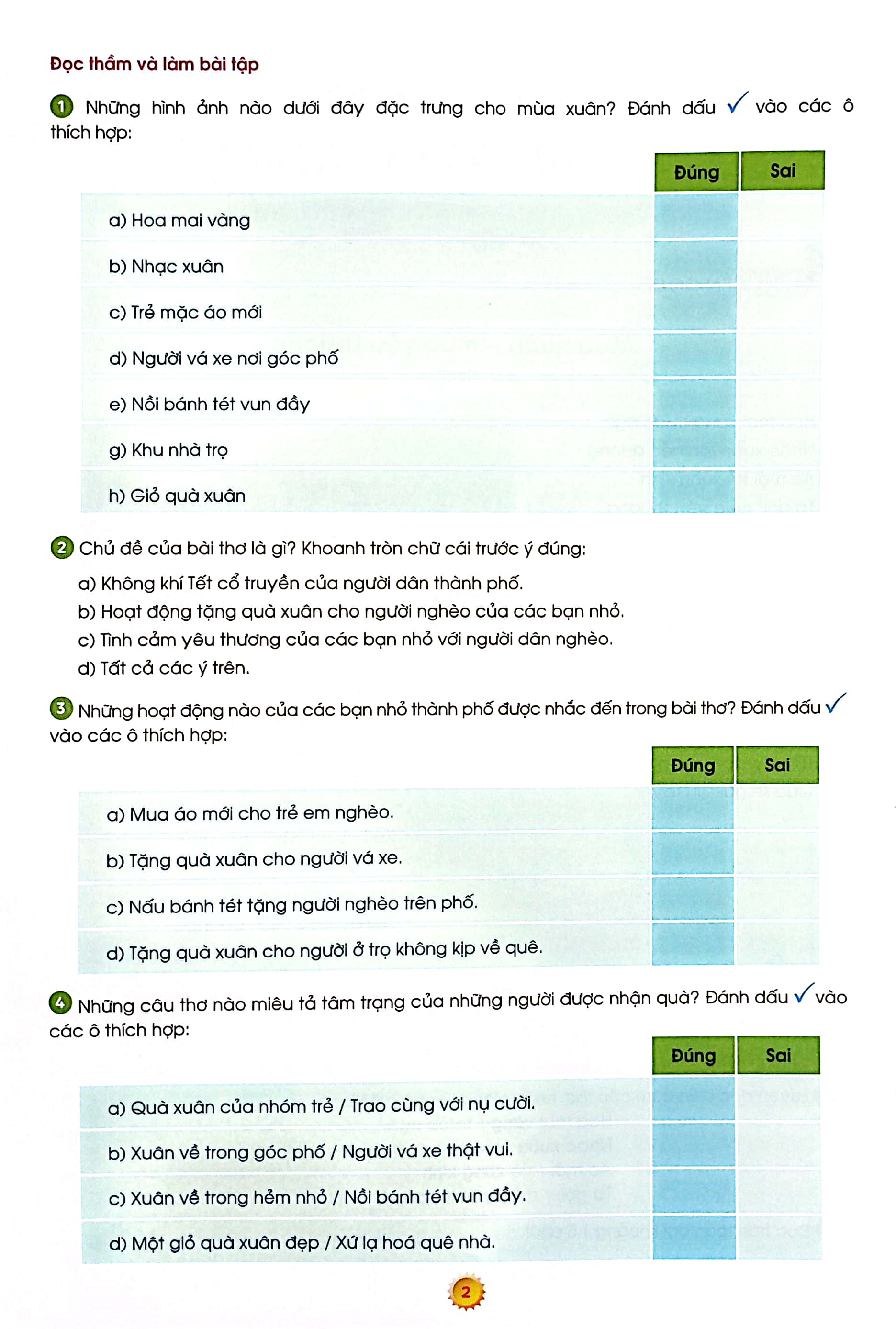 bộ phiếu ôn luyện cuối tuần tiếng việt 4 - tập 2 (cánh diều) (2023) - Ảnh 4