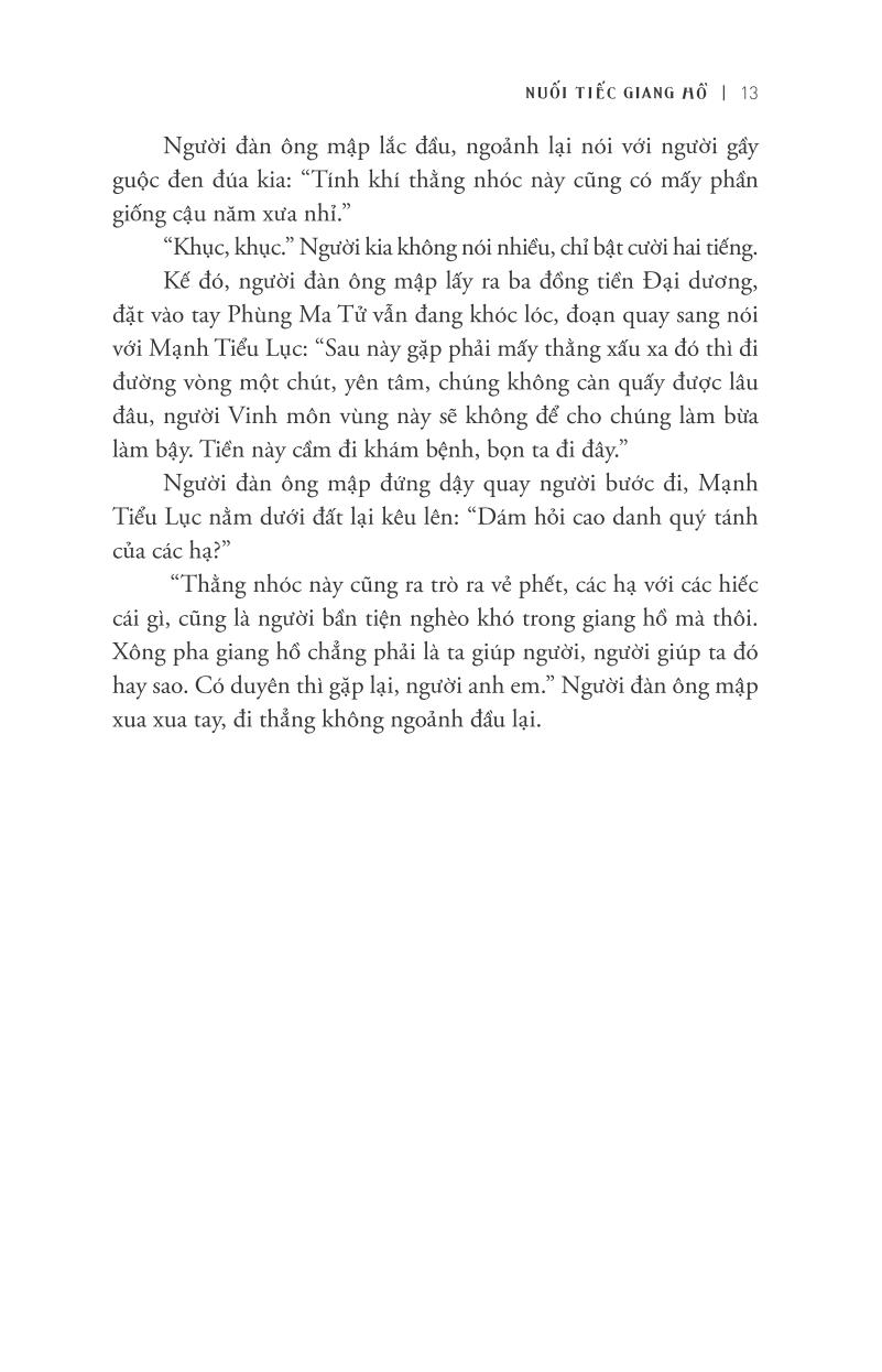 bộ phong ma yến tước - tập 1: nuối tiếc giang hồ - Ảnh 10