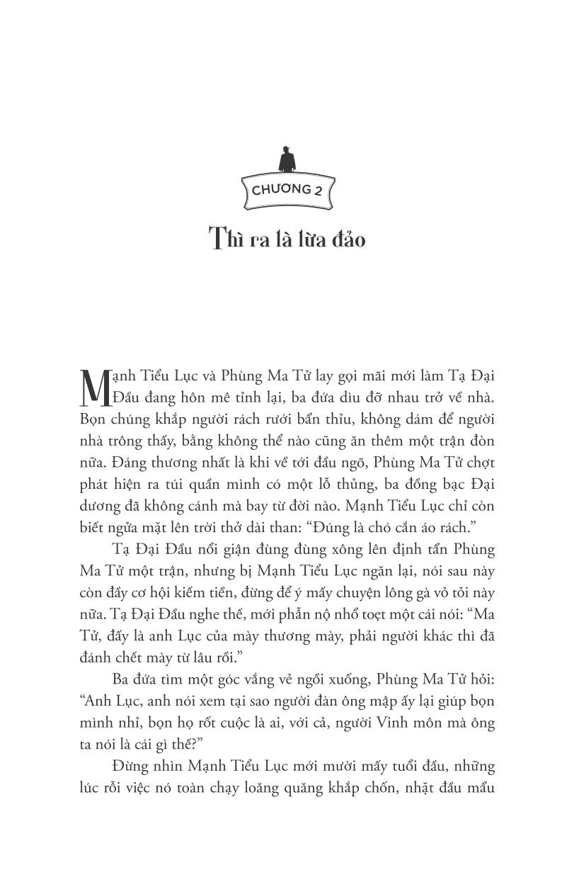 bộ phong ma yến tước - tập 1: nuối tiếc giang hồ - Ảnh 11