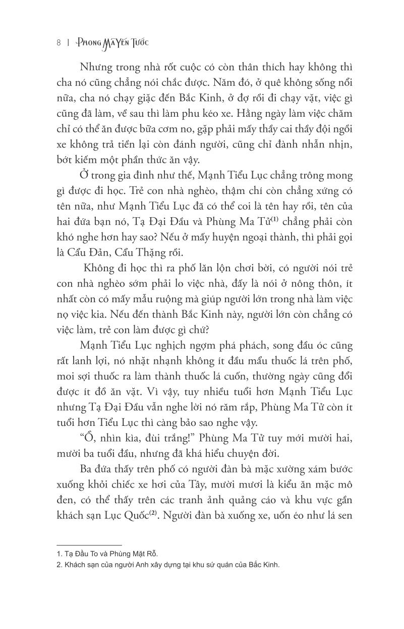 bộ phong ma yến tước - tập 1: nuối tiếc giang hồ - Ảnh 5