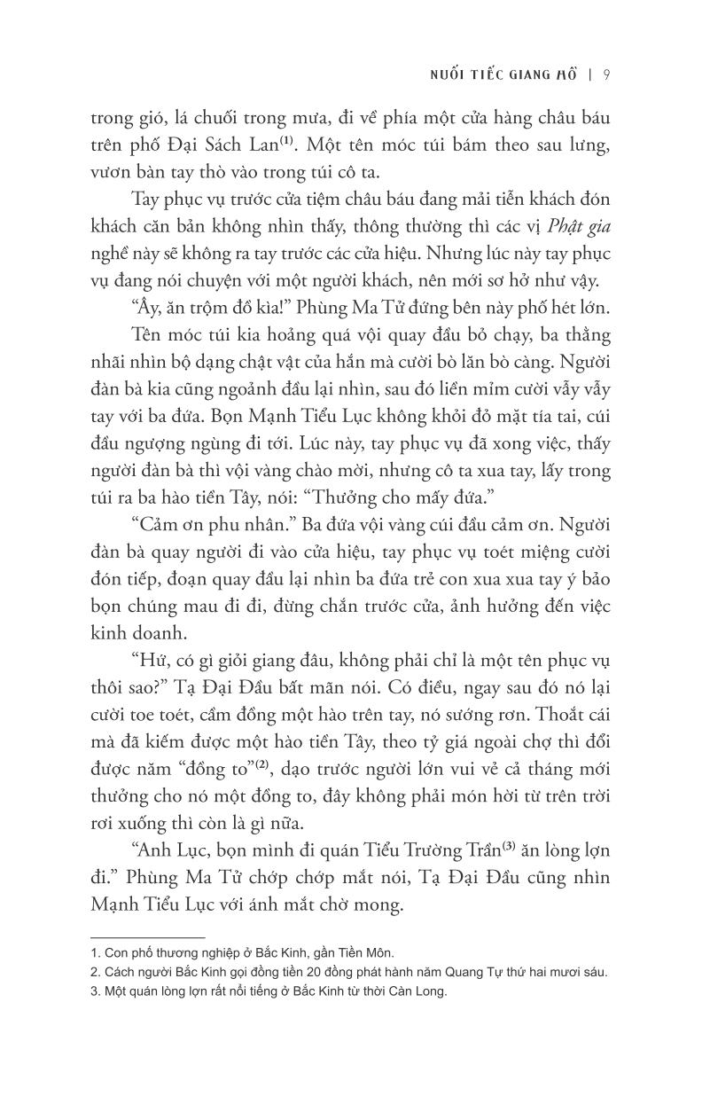 bộ phong ma yến tước - tập 1: nuối tiếc giang hồ - Ảnh 6