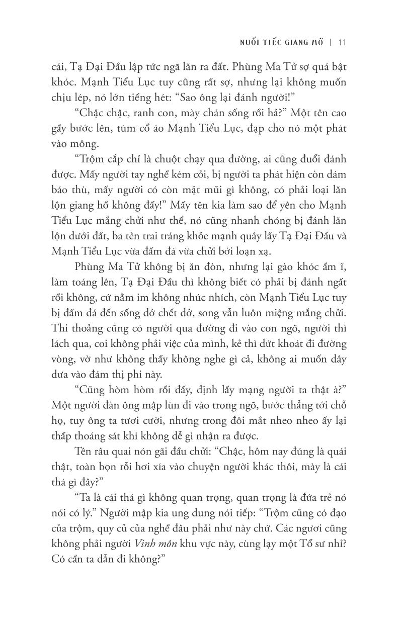 bộ phong ma yến tước - tập 1: nuối tiếc giang hồ - Ảnh 8