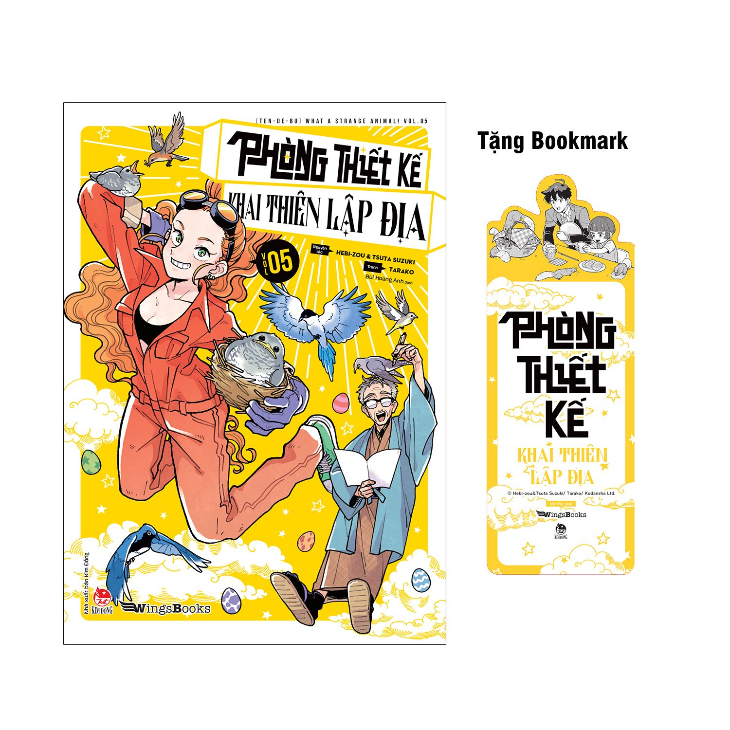 bộ phòng thiết kế khai thiên lập địa - tập 5 - tặng kèm bookmark - Ảnh 2
