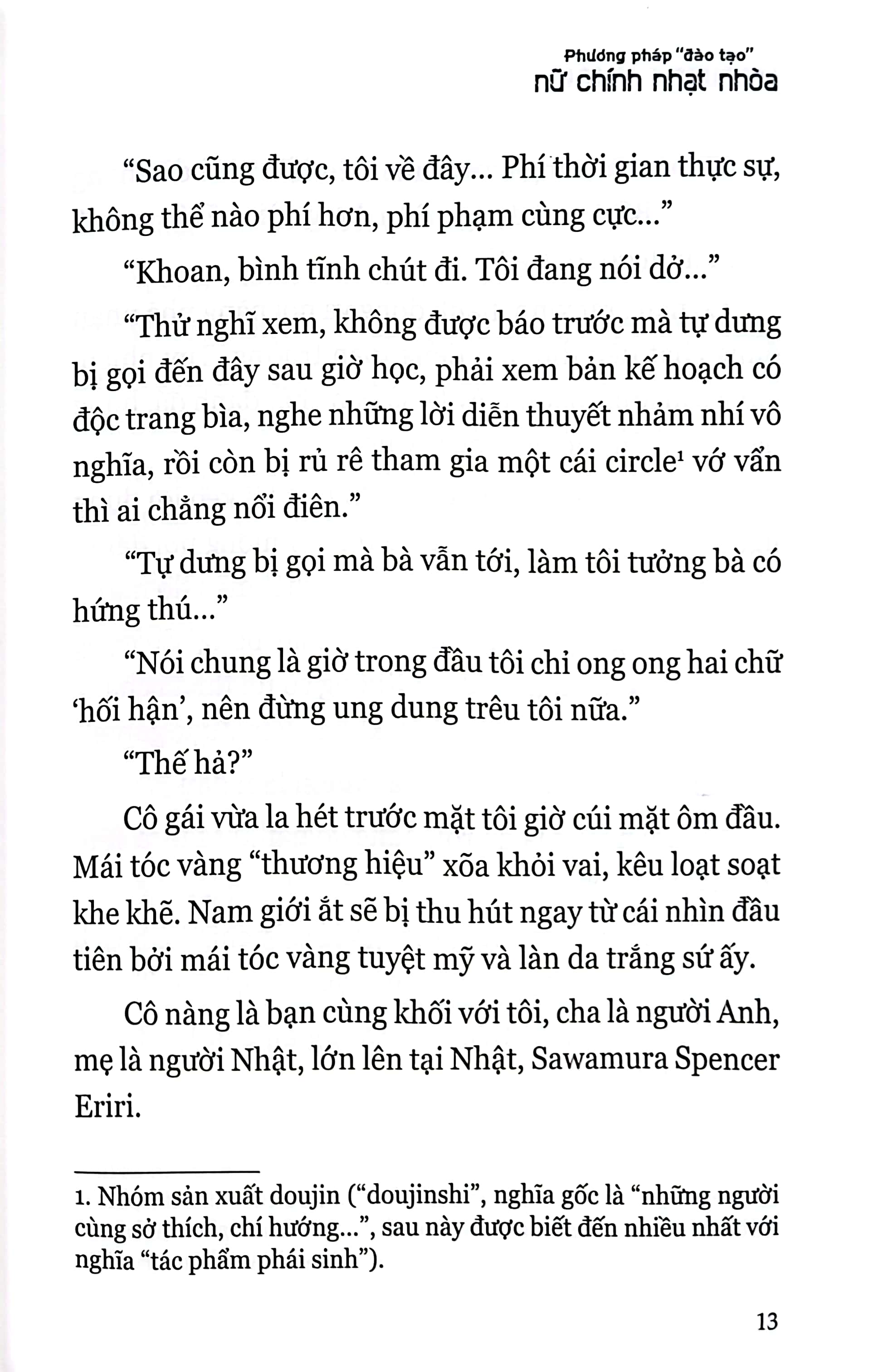 bộ phương pháp "đào tạo" nữ chính nhạt nhòa - tập 1 - Ảnh 11