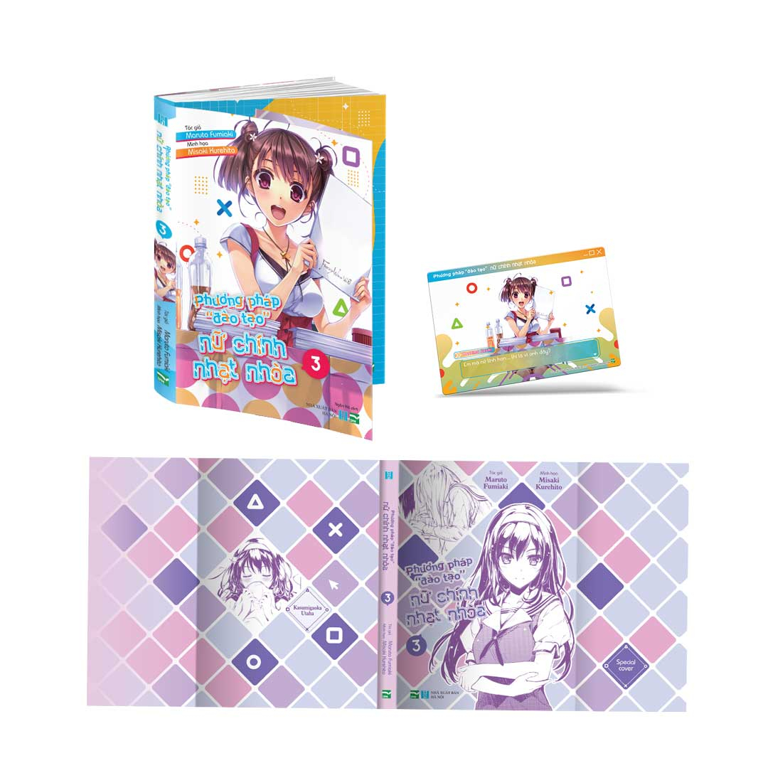 bộ phương pháp "đào tạo" nữ chính nhạt nhòa - tập 3 - bản đặc biệt - tặng kèm gameplay card - Ảnh 2