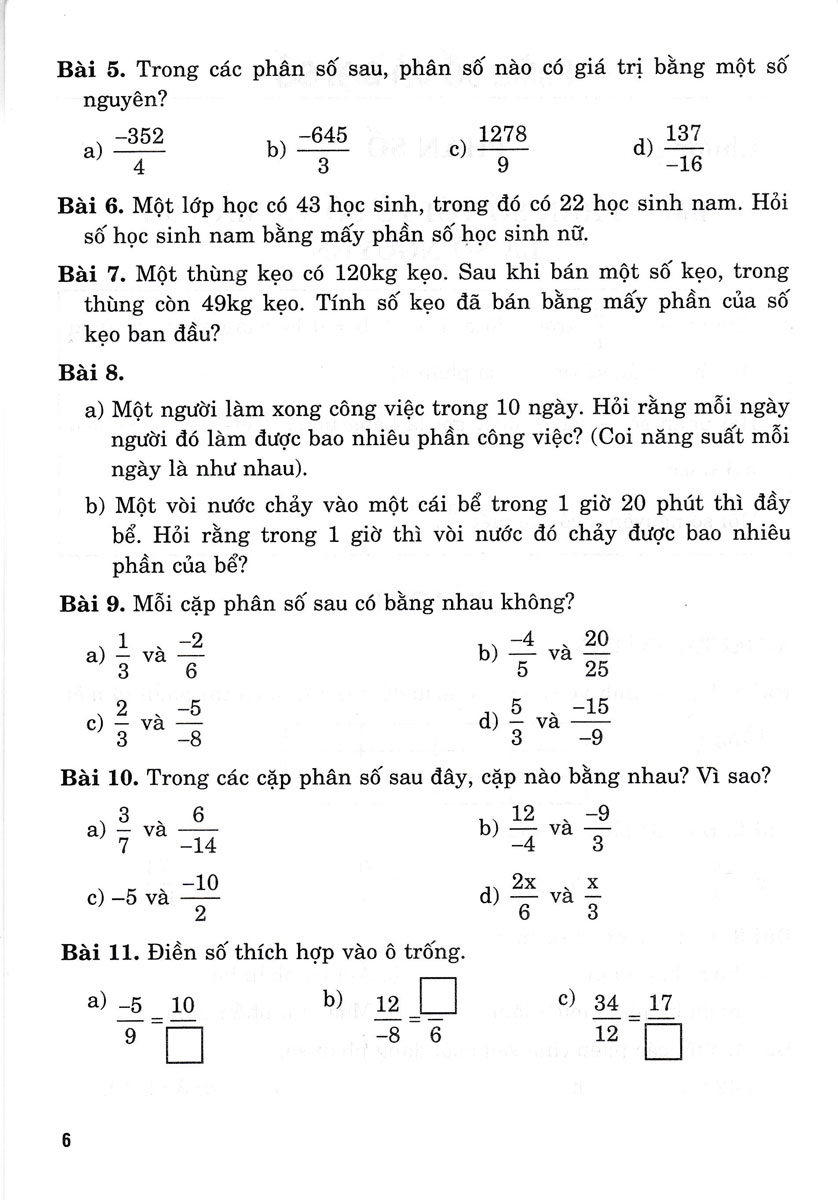Bộ Phương Pháp Giải Bài Tập Toán 6 - Tập 2 - Ảnh 6