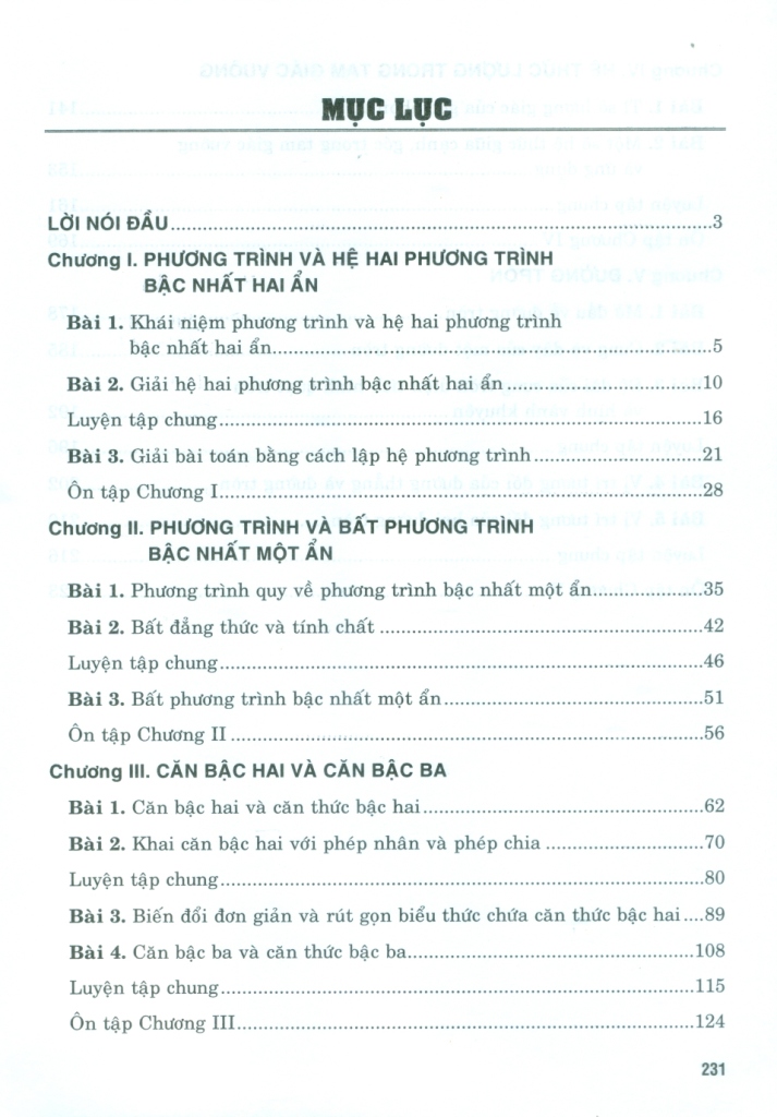 Bộ Phương Pháp Giải Bài Tập Toán 9 - Tập 1 (Biên Soạn Theo Chương Trình GDPT Mới - Dùng Kèm SGK Kết Nối Tri Thức Cuộc Sống) - Ảnh 5