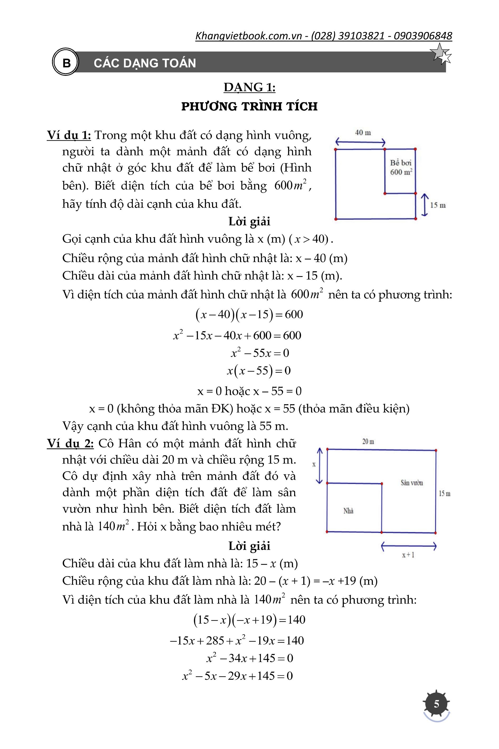 Bộ Phương Pháp Giải Các Dạng Toán Thực Tế 9 - Ảnh 5