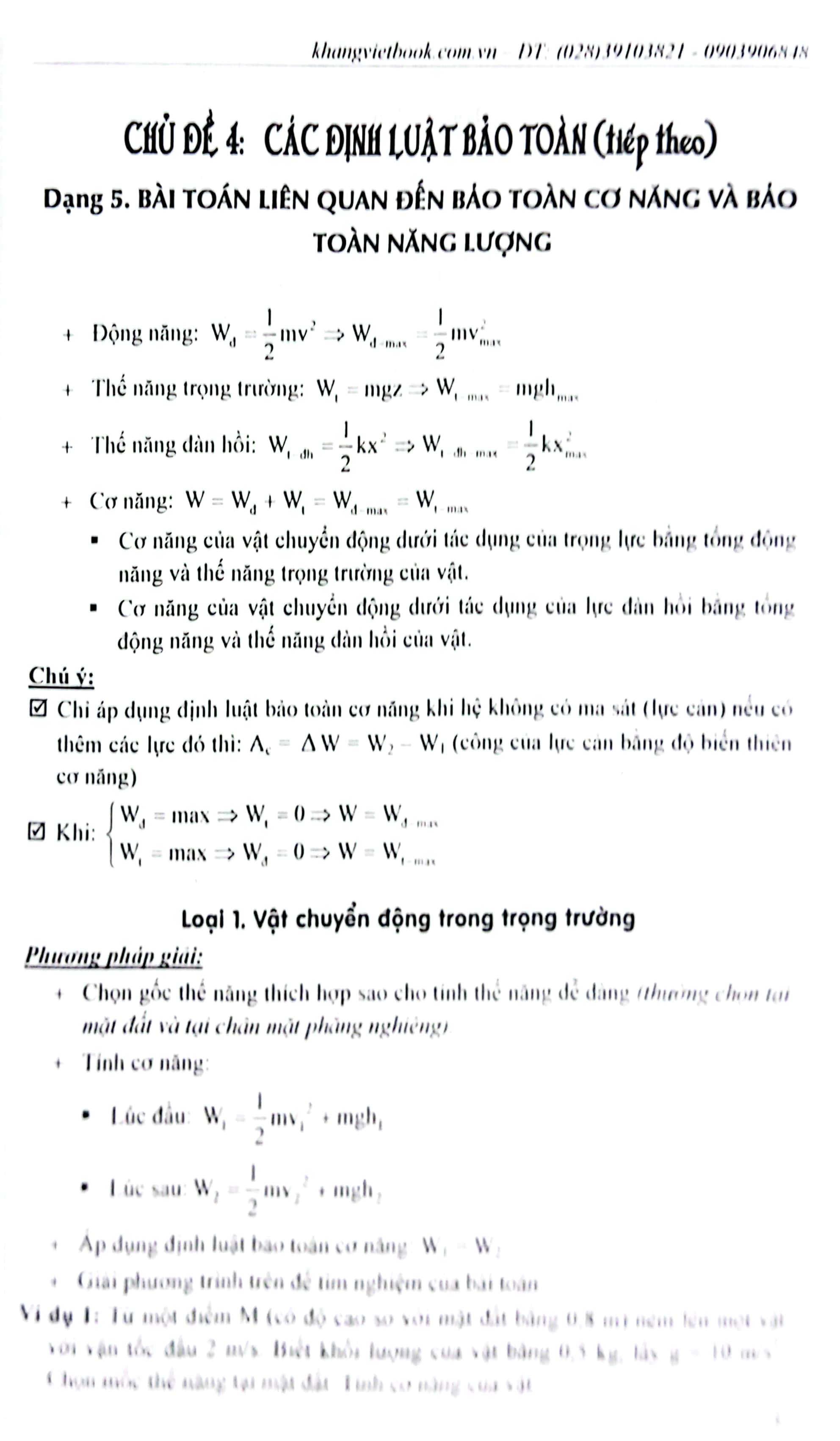 bộ phương pháp tư duy sáng tạo trong giải nhanh bồi dưỡng học sinh giỏi vật lí 10 - tập 3 - Ảnh 3