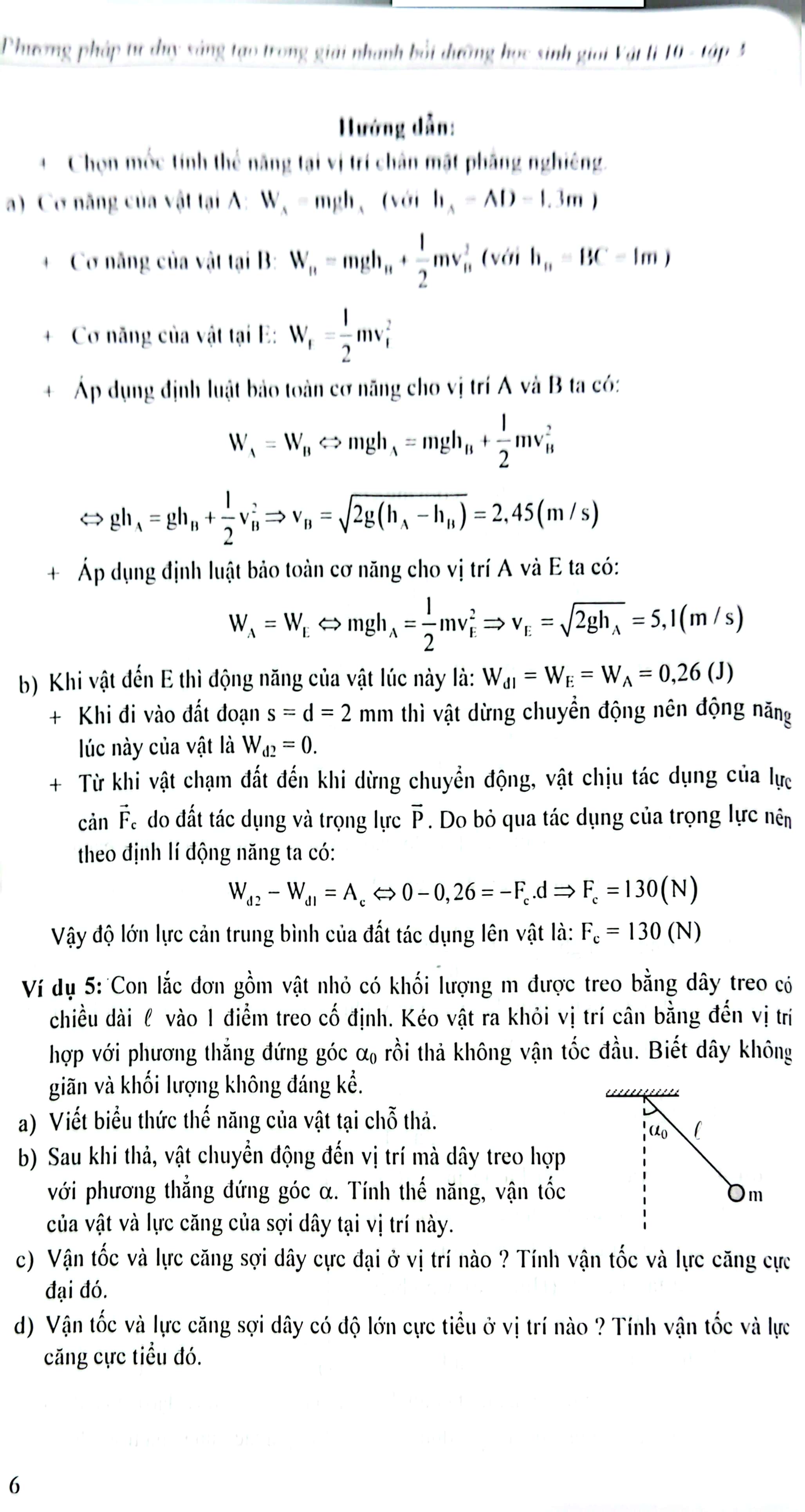 bộ phương pháp tư duy sáng tạo trong giải nhanh bồi dưỡng học sinh giỏi vật lí 10 - tập 3 - Ảnh 6
