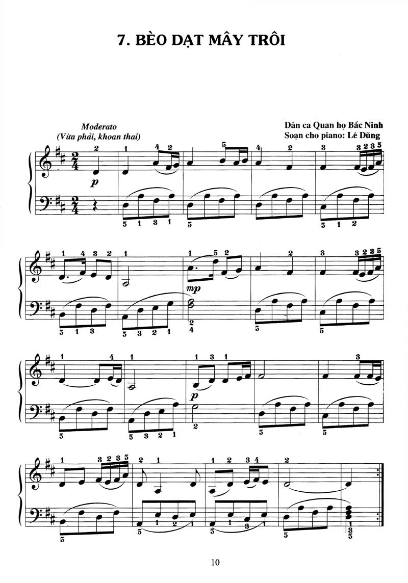 bộ piano cho thiếu nhi - 220 tiểu phẩm nổi tiếng - tập 4 (kèm cd) - Ảnh 10