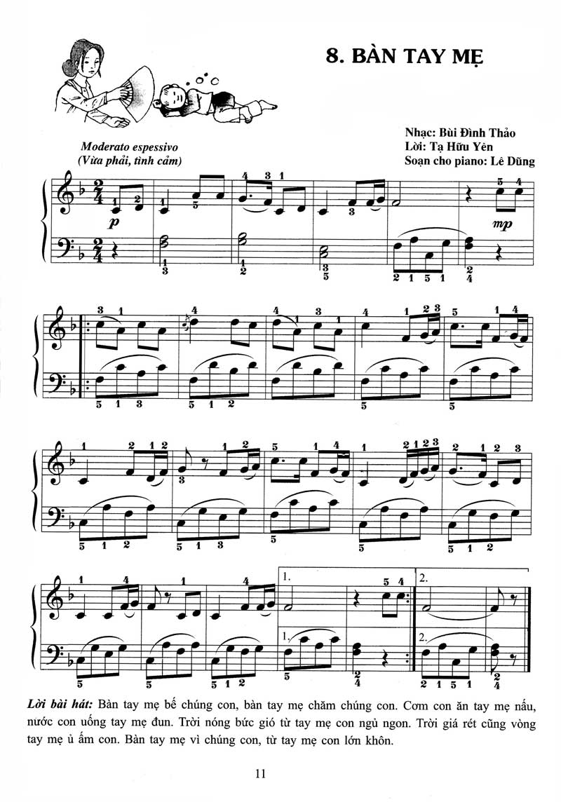 bộ piano cho thiếu nhi - 220 tiểu phẩm nổi tiếng - tập 4 (kèm cd) - Ảnh 11
