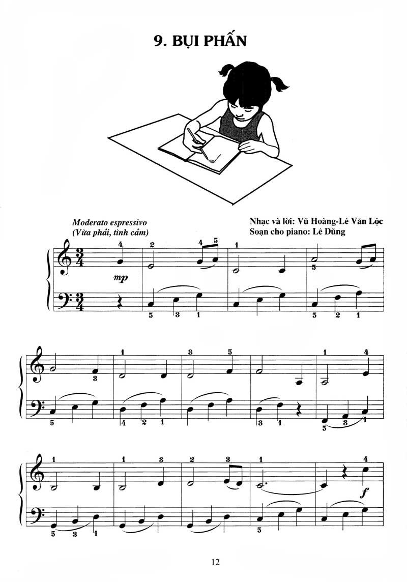 bộ piano cho thiếu nhi - 220 tiểu phẩm nổi tiếng - tập 4 (kèm cd) - Ảnh 12