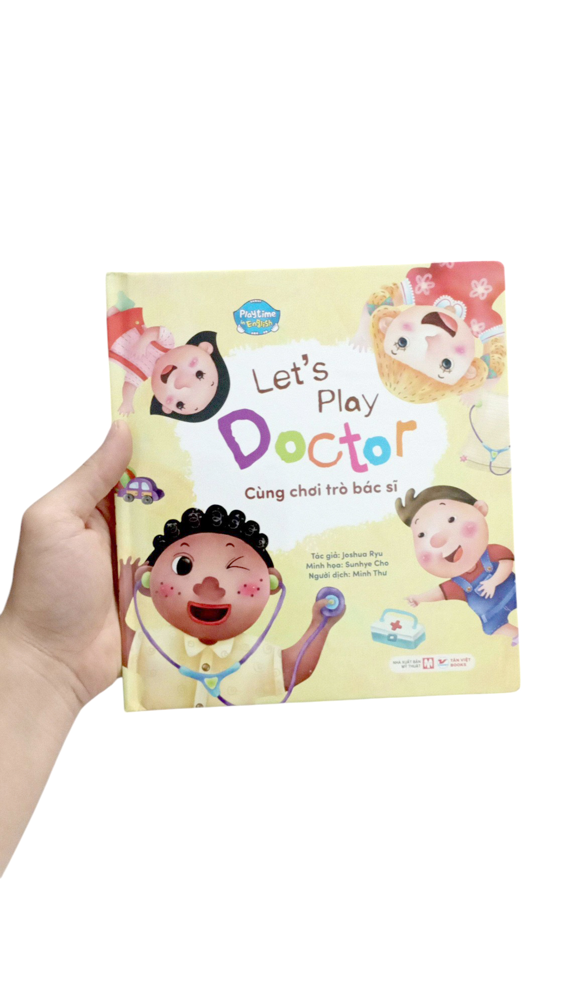 Bộ Playtime In English - Level 1 - Let's Play Doctor - Cùng Chơi Trò Bác Sĩ - Ảnh 6